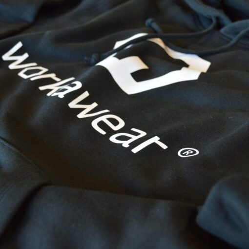 Kapuzen Pullover schwarz Hoodie workawear