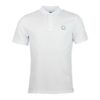 organic poloshirt weiß front