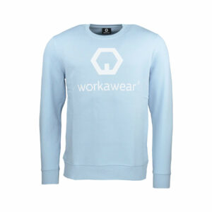 sweatshirt hellblau 100% Bio Baumwolle