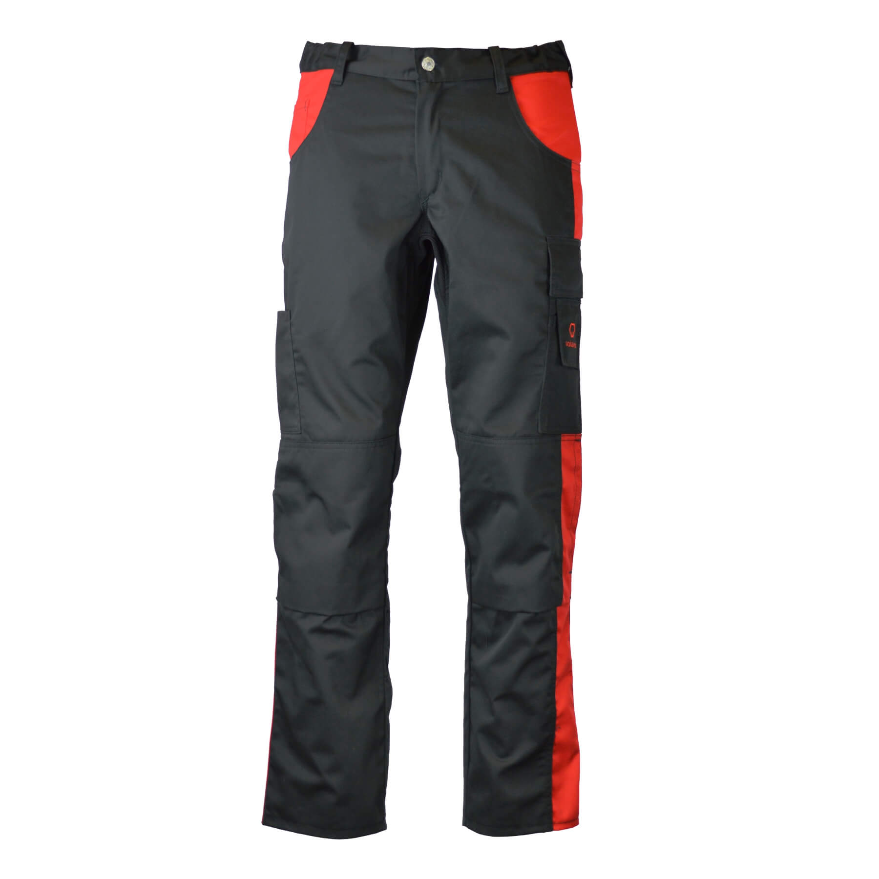 Bundhose rot schwarz Workawear Arbeitshose