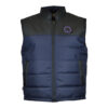 puffer weste schwarz front