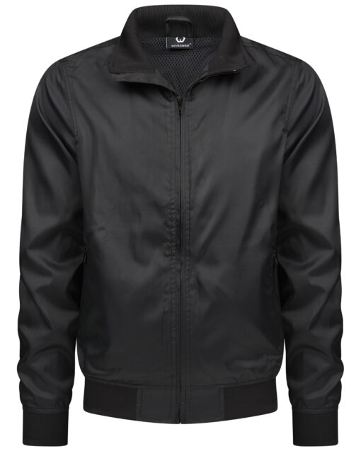 Windjacke schwarz front