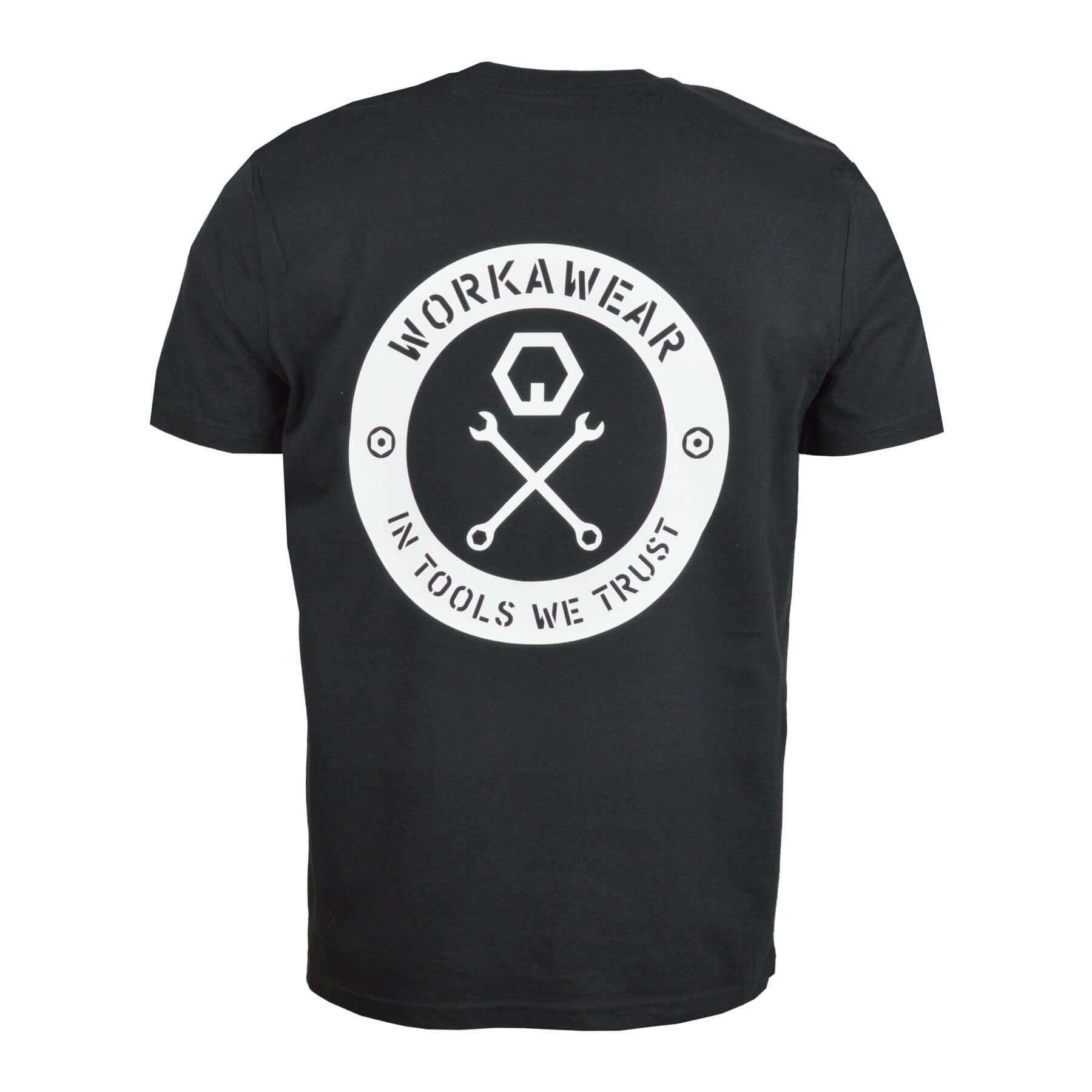 ORGANIC T-SHIRT IN TOOLS WE TRUST SCHWARZ